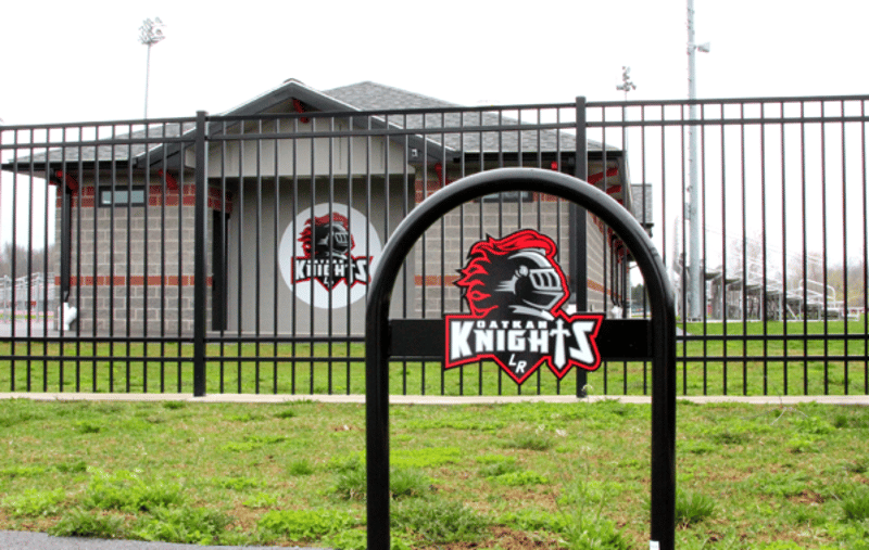 Custom Logo Bike Racks Add School Pride  preview 4